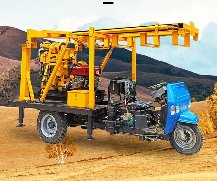 100m 150m 200m Trailer Mounted Hydraulic Borehole Water Well Drill Rig Core Drilling Rig