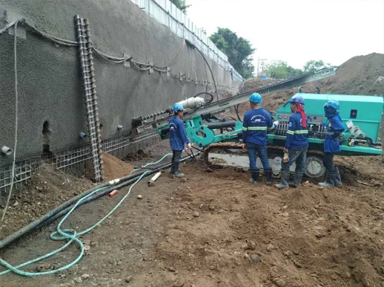 Broca Hidráulica Mina Explosiva Hard Rock Broca Separada DTH Plataforma de Perfuração de Superfície Âncora Máquina de Perfuração para Engenharia de Construção